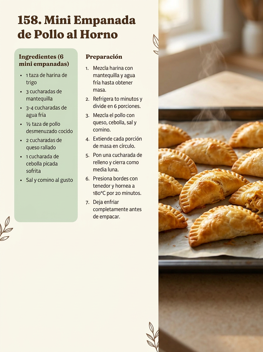 Página del recetario Guía Lonchera Feliz