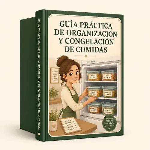 Portada del bono 2: Guía Práctica de Organización y Congelación de Comidas