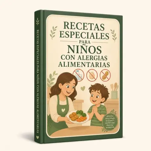 Portada del bono 3: Recetas Especiales para Niños con Alergias Alimentarias