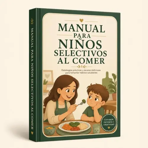 Portada del bono 5: Manual para Niños Selectivos al Comer
