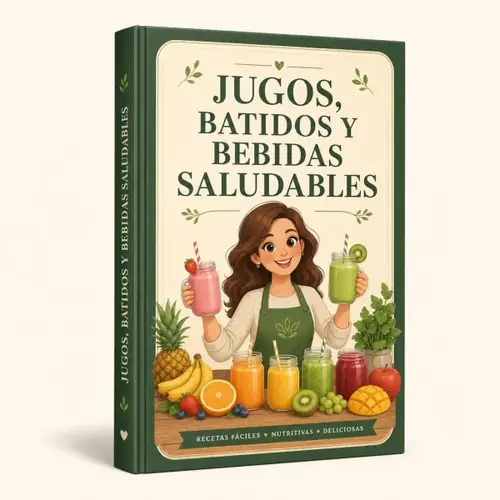 Portada del bono 6: Jugos, Batidos y Bebidas Saludables