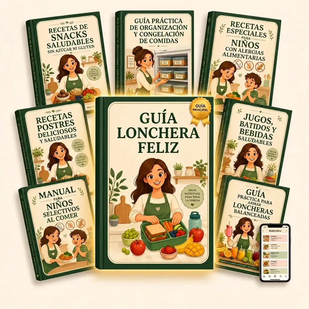 Colección completa Guía Lonchera Feliz con todos los bonos